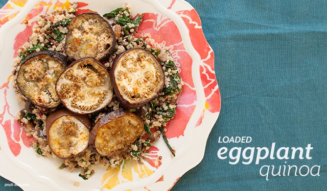 Loaded Eggplant Quinoa from small-eats.com