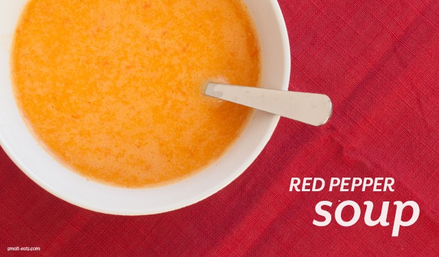 Red Bell Pepper Soup from small-eats.com
