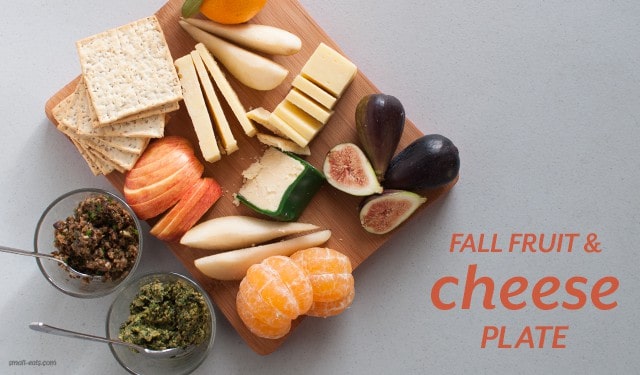 Fall Fruit and Cheese Plate from small-eats.com