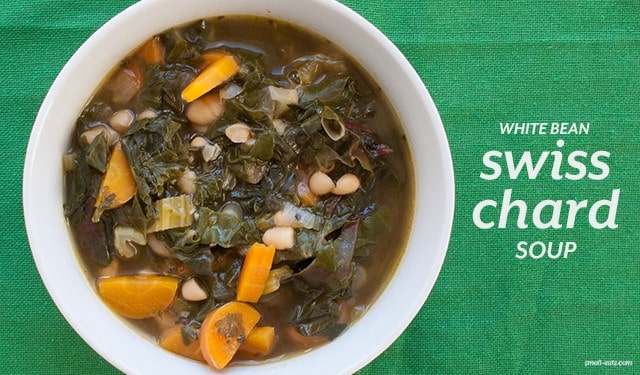 White Bean Swiss Chard Soup from small-eats.com