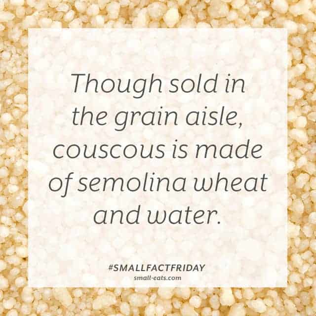 Small Fact Friday: Couscous from small-eats.com