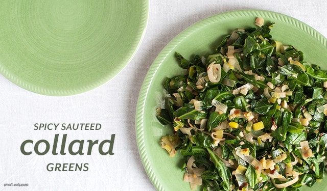 SAUTEED COLLARD GREENS