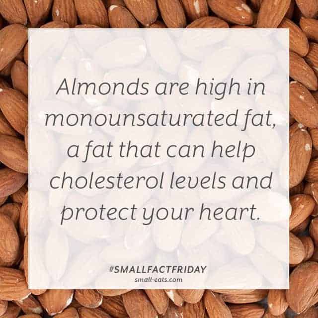 Small Fact Friday: Almonds and Healthy Fats from small-eats.com