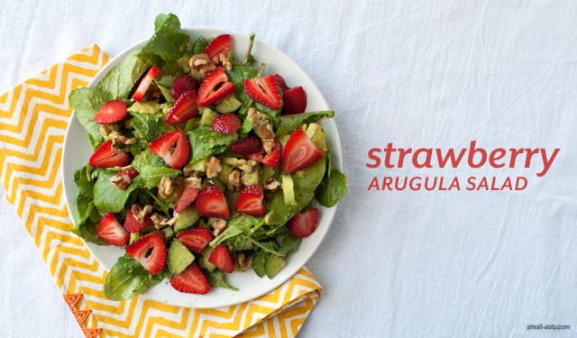 Strawberry Arugula Salad from small-eats.com