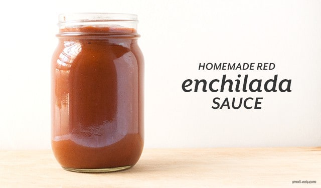 A homemade enchilada sauce that’s so easy you’ll never buy the canned version ever again.