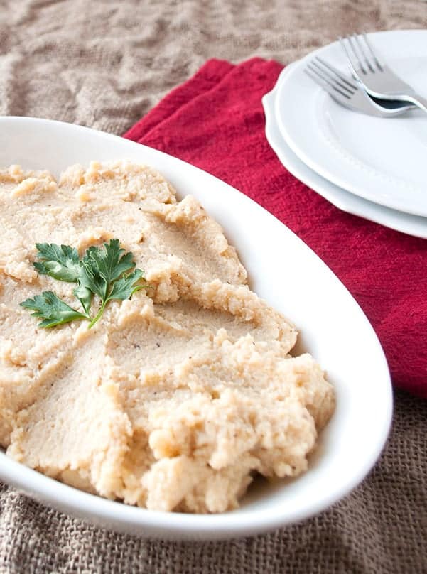 A simple, satisfying and healthy alternative to mashed potatoes.