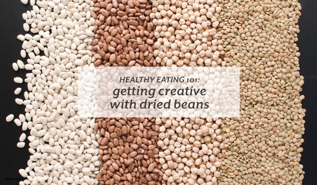 Go beyond just refried beans with your next (or first) batch of cooked beans. | Healthy Eating 101: Getting Creative with Dried Beans from small-eats.com