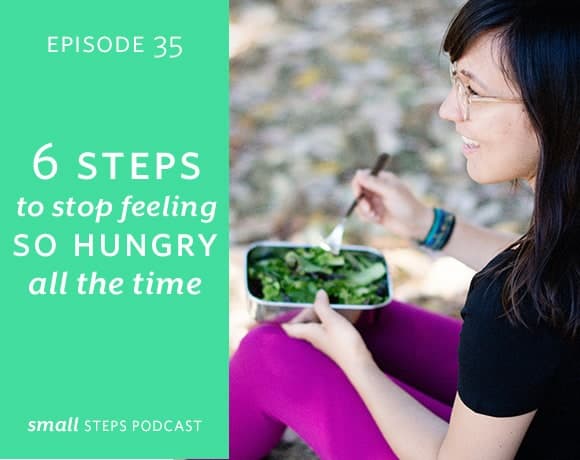 Small Steps Podcast #35: 6 Steps to Stop Feeling So Hungry All the Time from small-eats.com