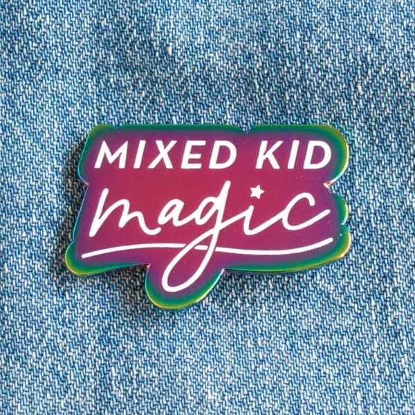 Mixed Kid Magic Enamel Pin